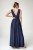 Aurelia sukienka maxi w kolorze granatowym