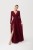 elegancka Sukienka maxi Adelle - bordo