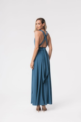 Sukienka Aurora multiway -jeans -tył