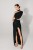 Sukienka Alia brokatowa -DIAMOND BLACK/LIMITED EDITION