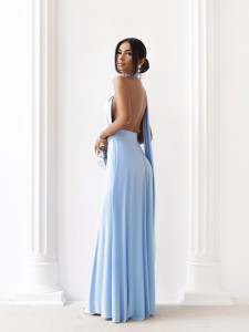 Aurora – sukienka maxi multiway / Baby Blue