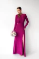 Annabelle -sukienka maxi/ Fuchsia Glow