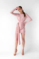 Sukienka mini NOELLE/PALE PINK