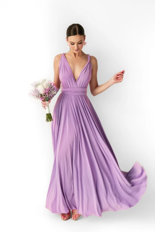 Sukienka Aurora multiway/lavenda