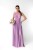 sukienka Aurora Lavenda maxi wiązana elegancka na wesele