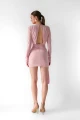 Sukienka mini NOELLE/PALE PINK-tył