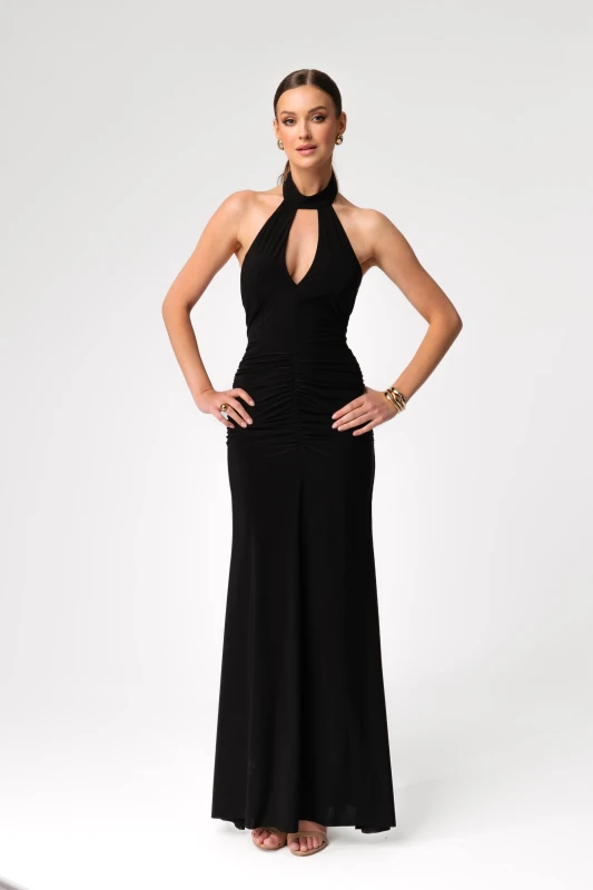 ALICE – sukienka maxi /Black Glow