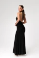 ALICE – sukienka maxi /Black Glow -bok