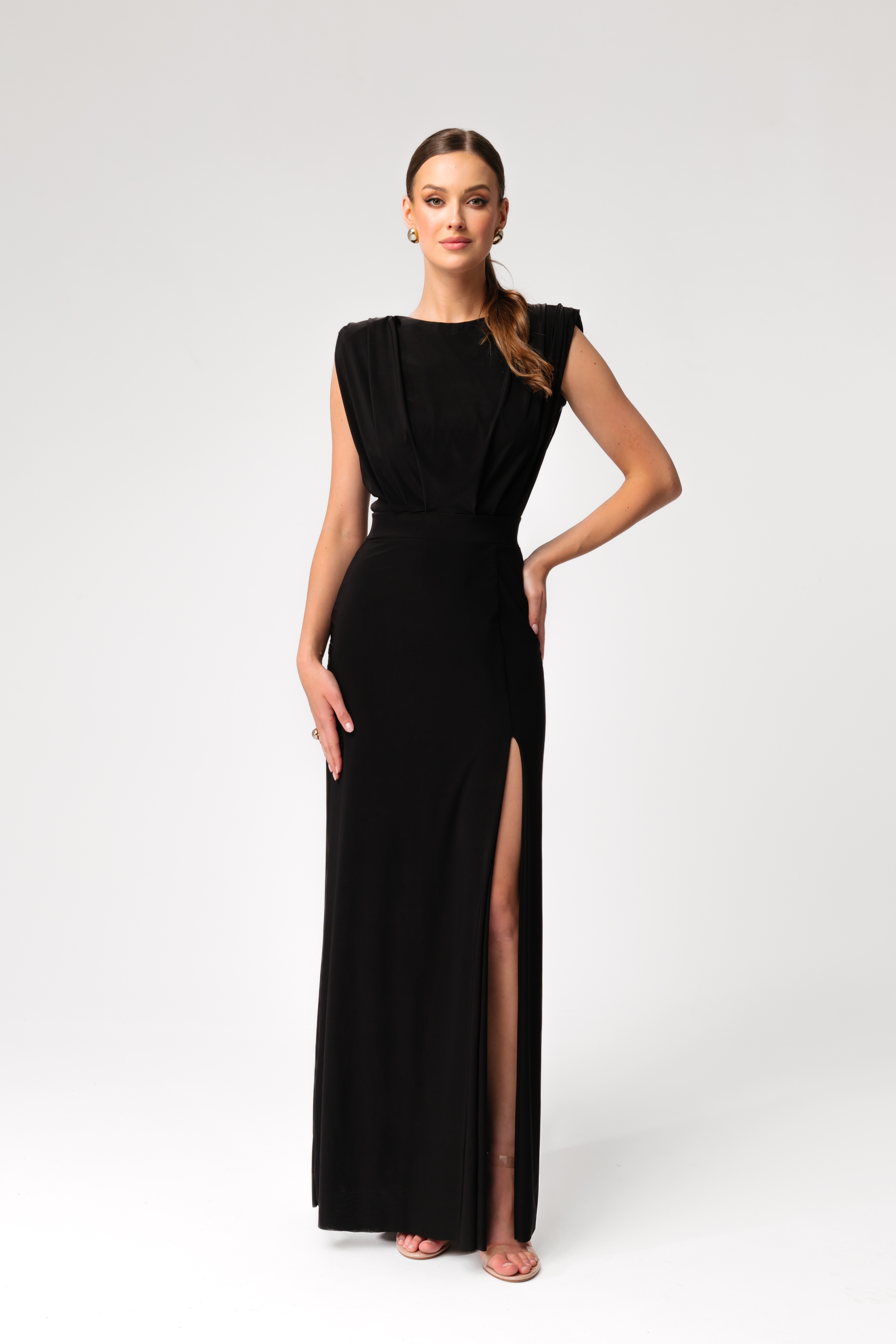 Isabelle -sukienka maxi/Black Glow